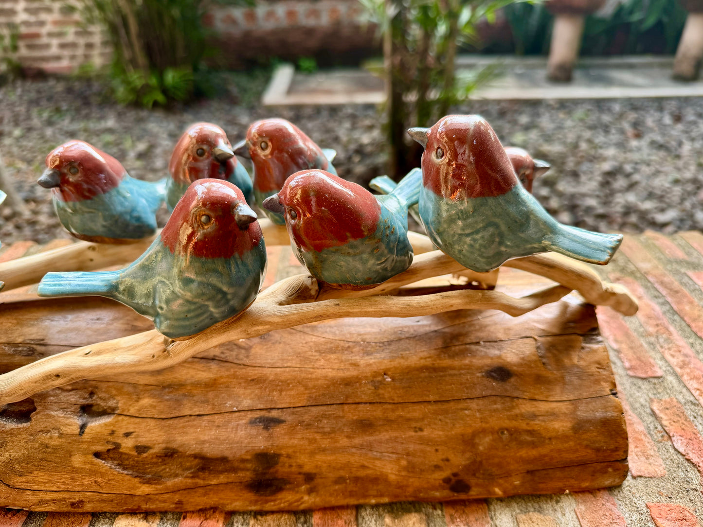 Birds on Vines Tabletop