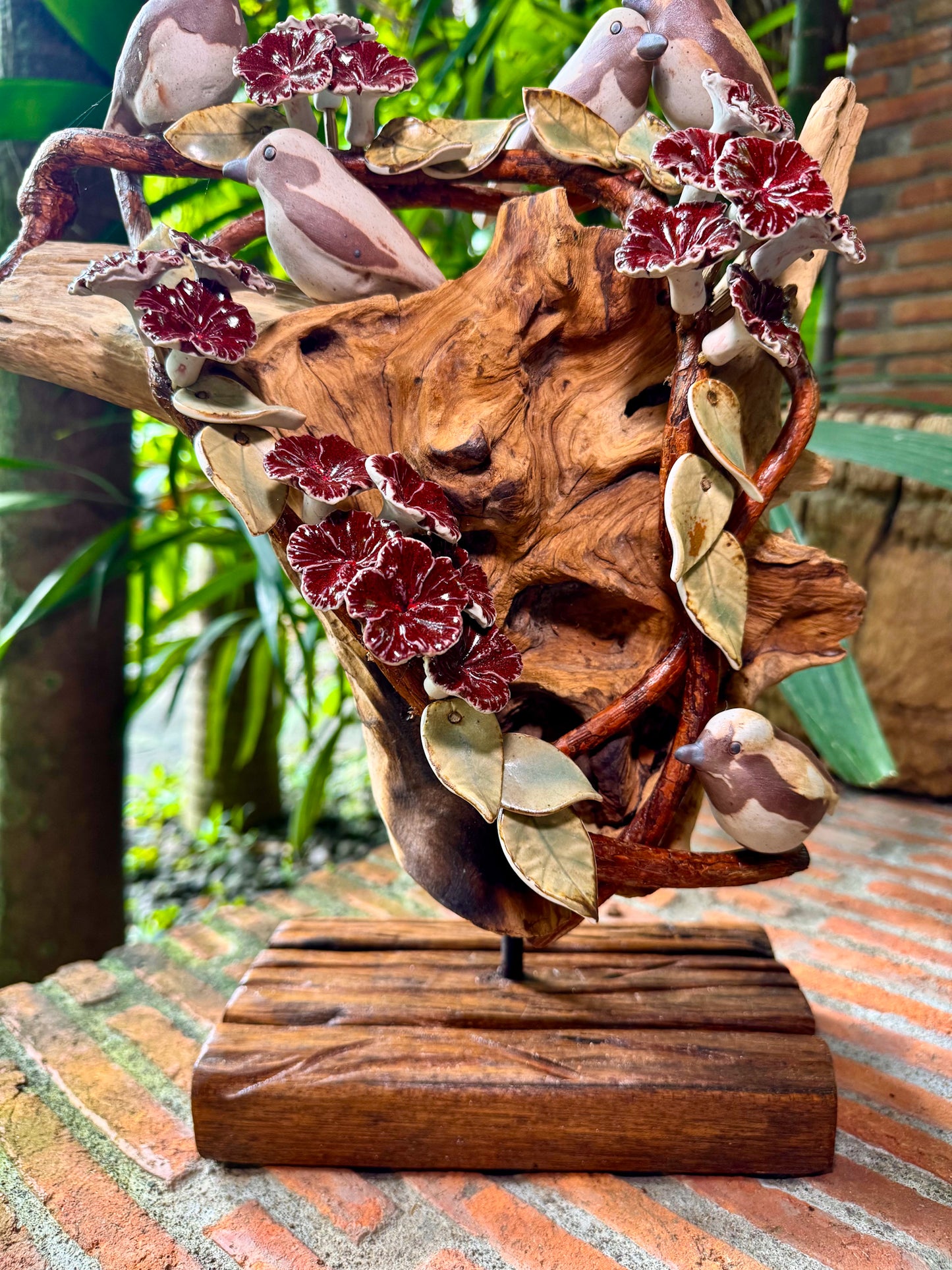 Birds and Gumamela Tabletop