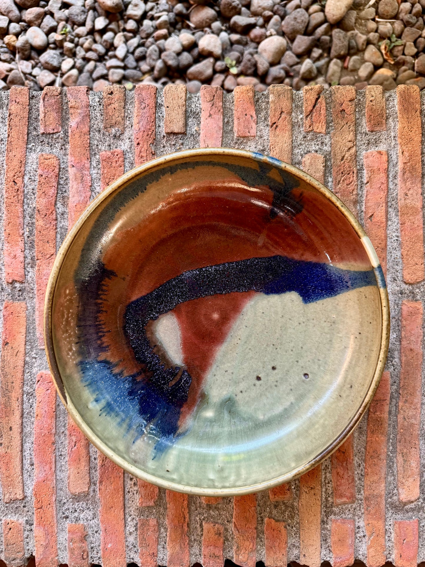 Medium Serving Plate (Wheel Thrown)