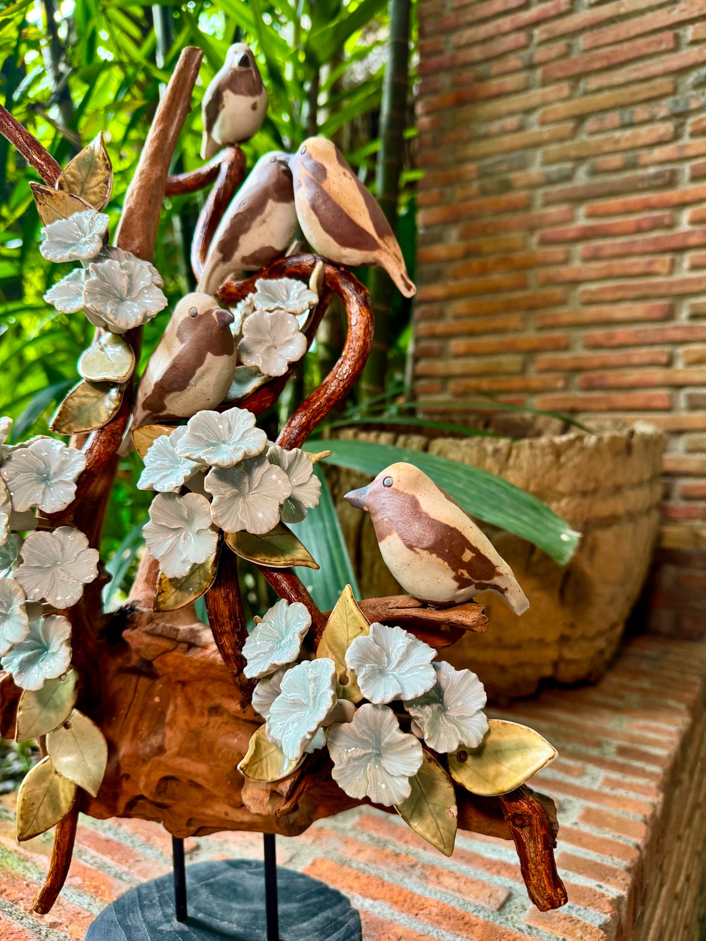 Birds and Gumamela Tabletop