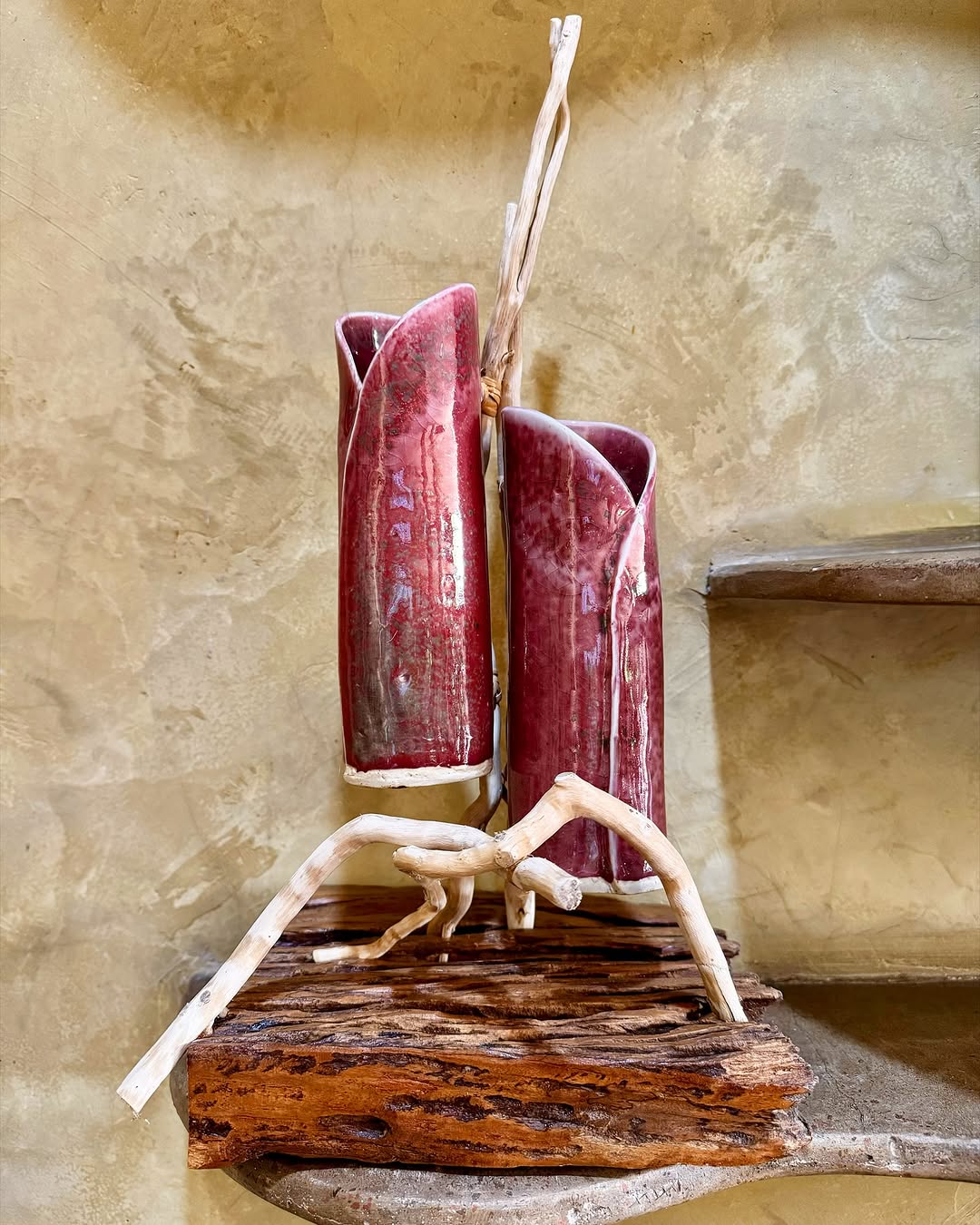 Bamboo Flute Vase Tabletop