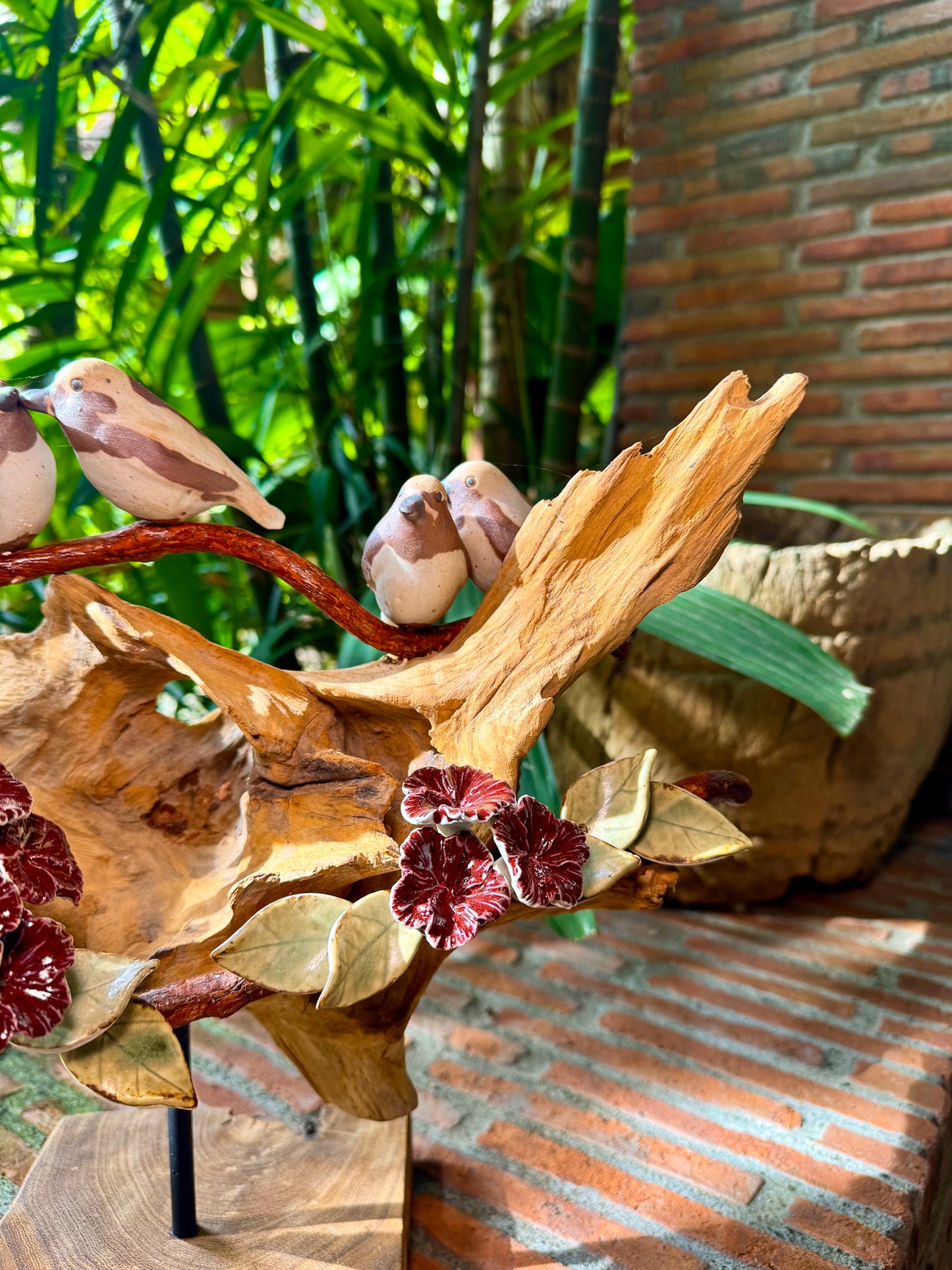 Birds and Gumamela Tabletop