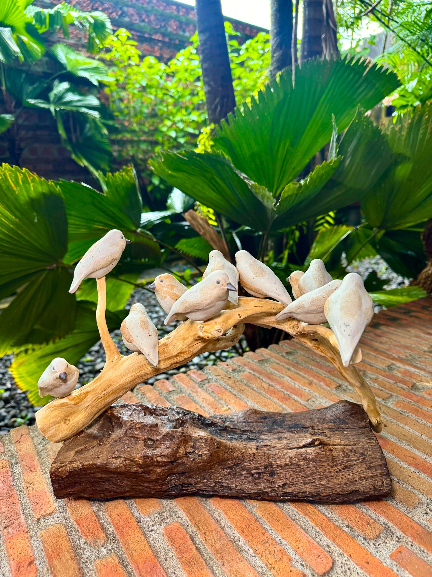 Birds on Vines Tabletop