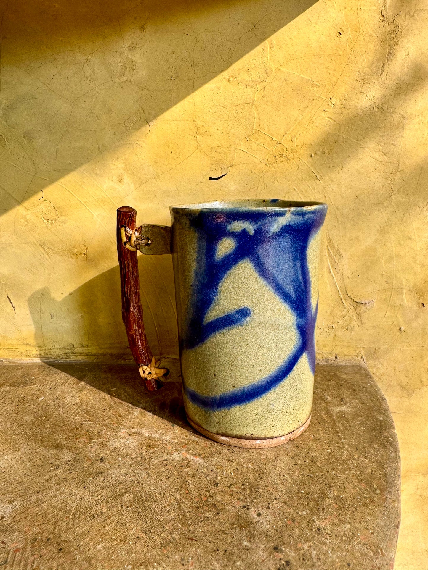 Mug with Vine Handle