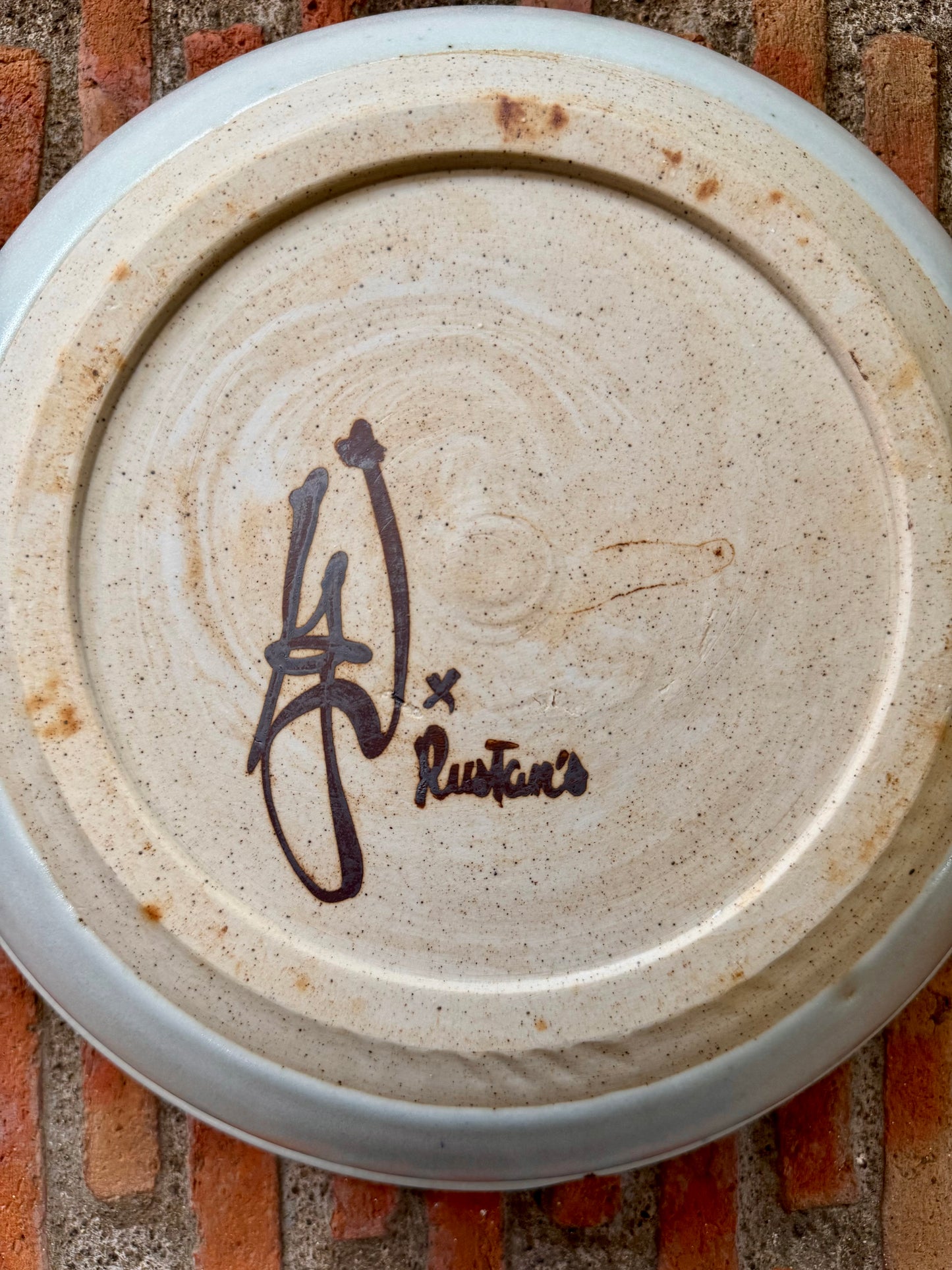 Large Serving Plate - Ugu x Rustan’s (Wheel Thrown)