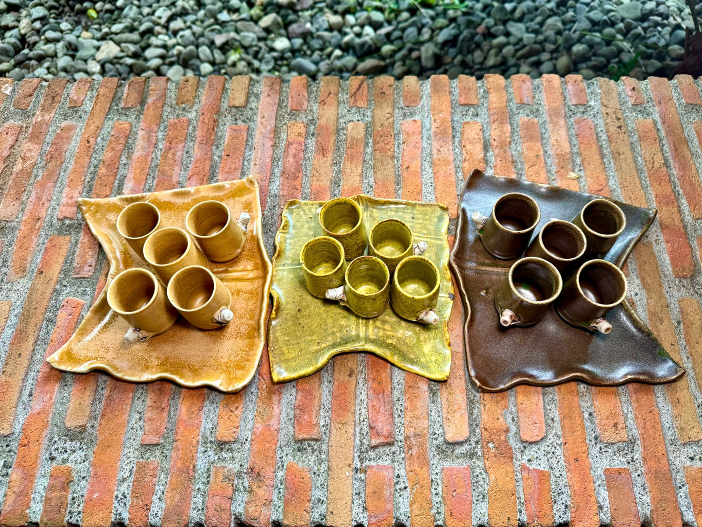 Celadon Leaf Coaster