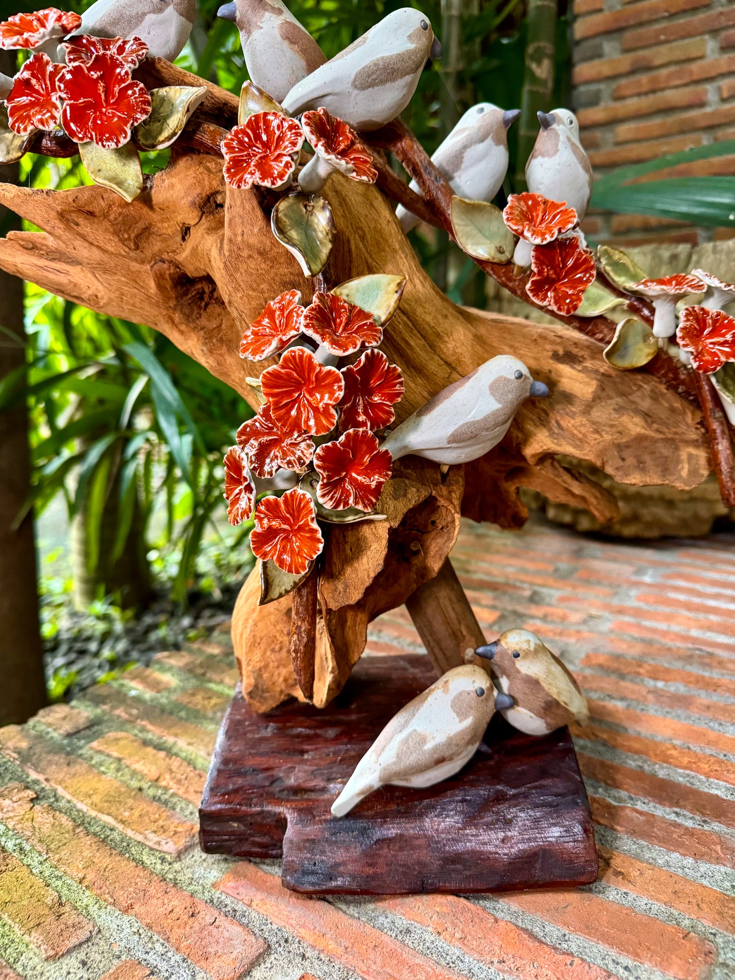 Birds and Gumamela Tabletop