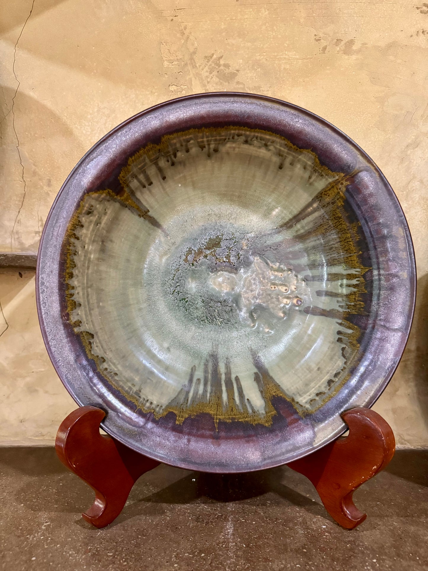 Extra Large Serving Plate (Wheel Thrown)