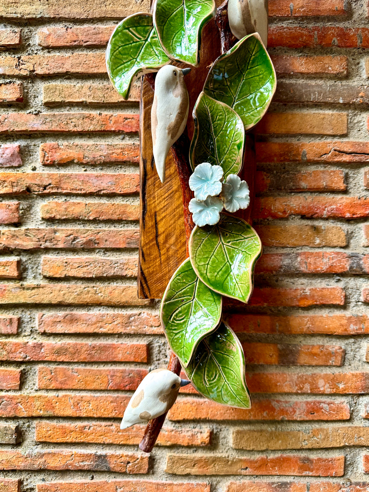 Birds and Gumamela Wall Hang