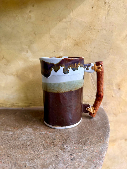 Mug with Vine Handle