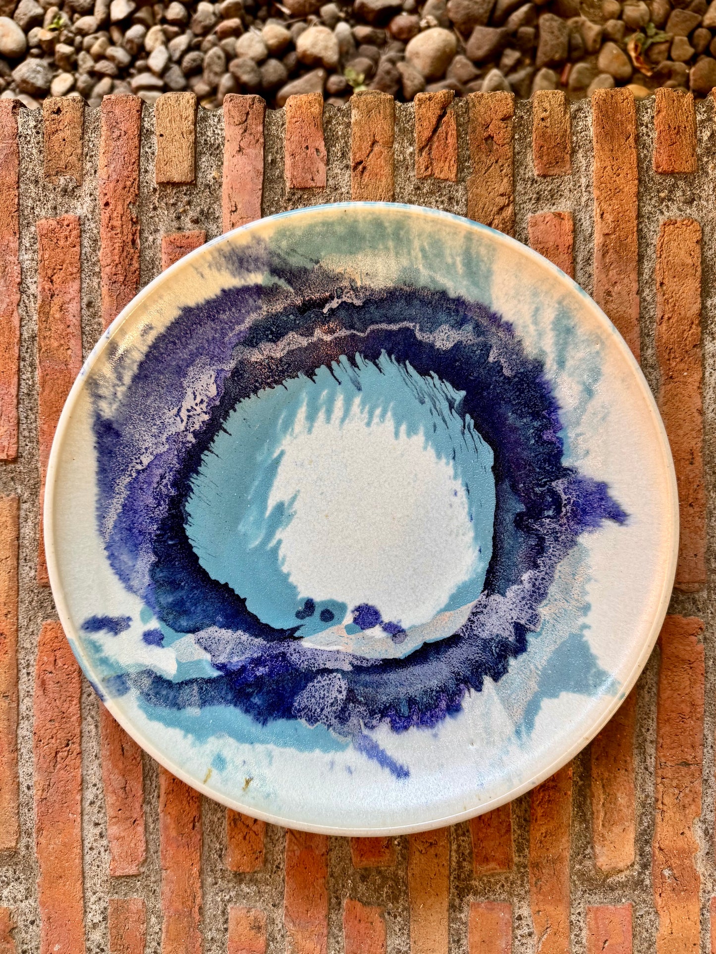Medium Serving Plate (Wheel Thrown)