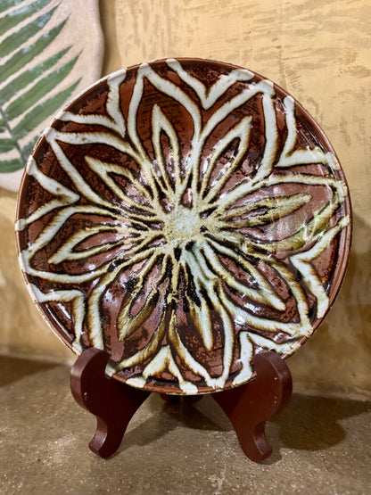 Large Serving Plate (Wheel Thrown)