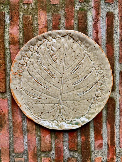 Monstera Plate Small