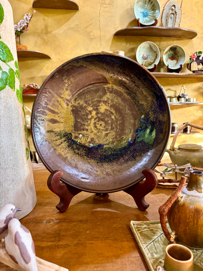 Extra Large Serving Plate (Wheel Thrown)