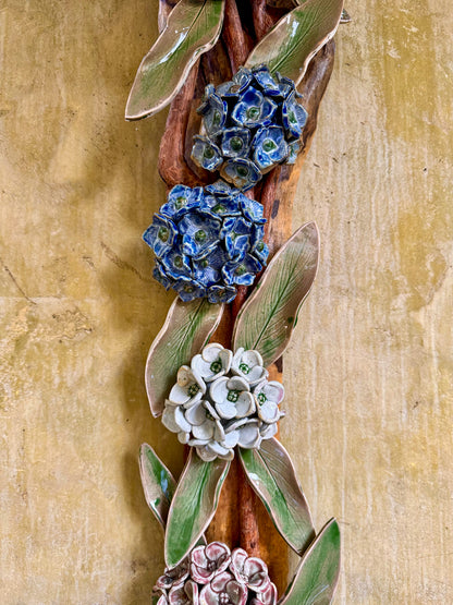 Hydrangea Wall Hang