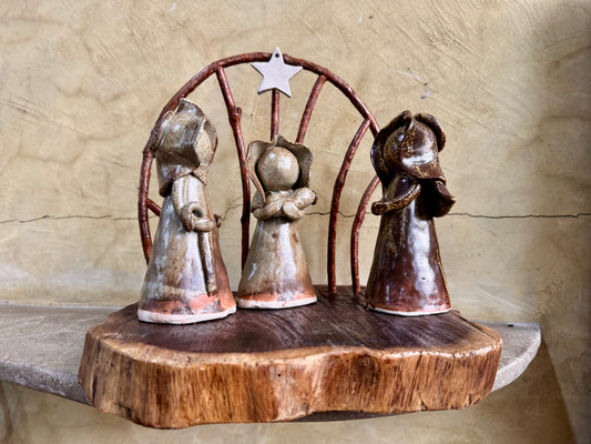 Nativity Tabletop (Mary, Jesus, Joseph, & Angel)