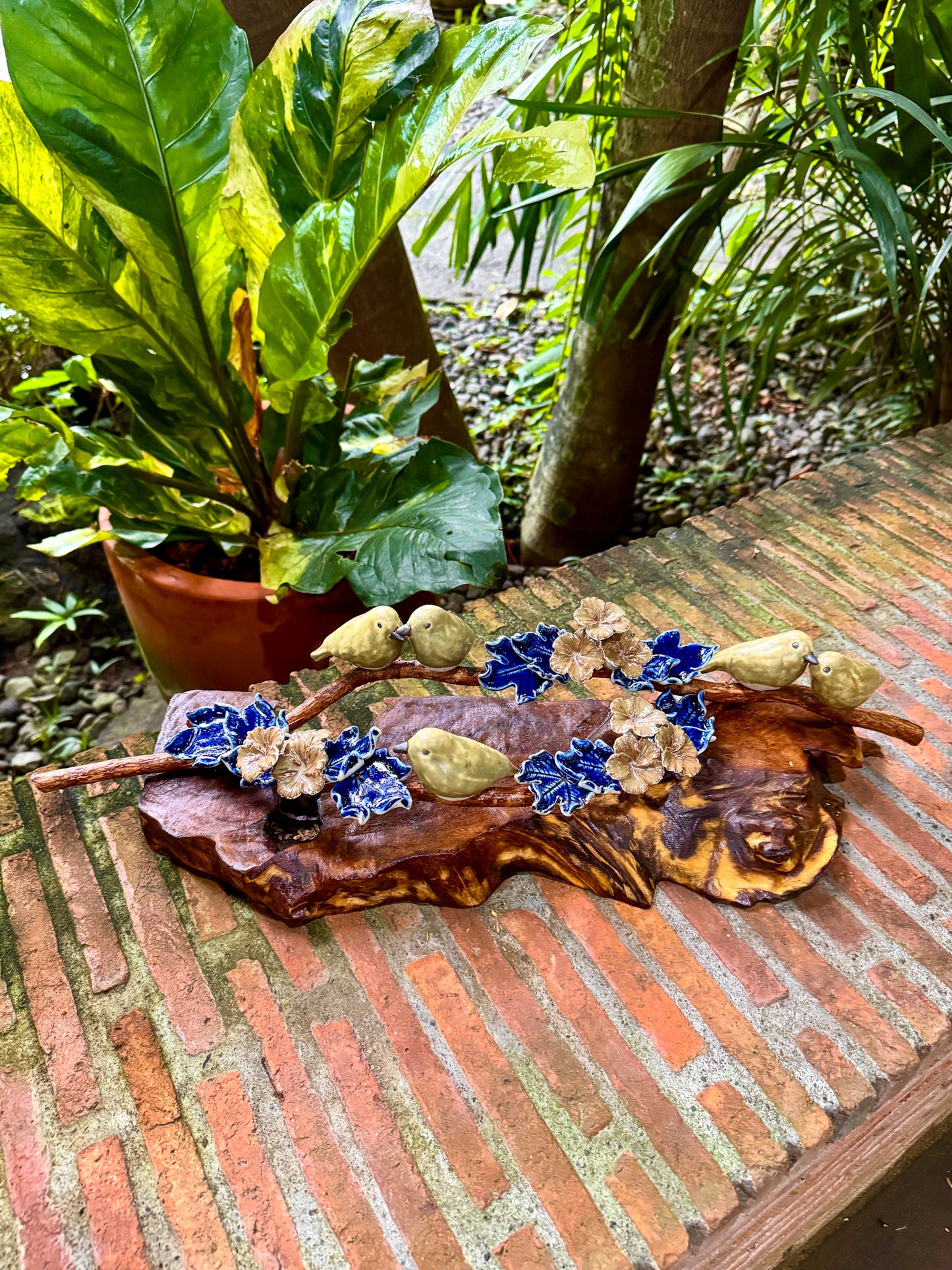 Birds and Gumamela Tabletop