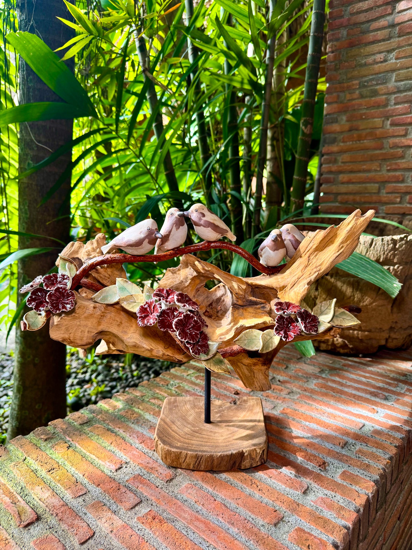 Birds and Gumamela Tabletop