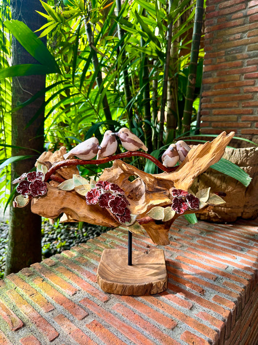 Birds and Gumamela Tabletop