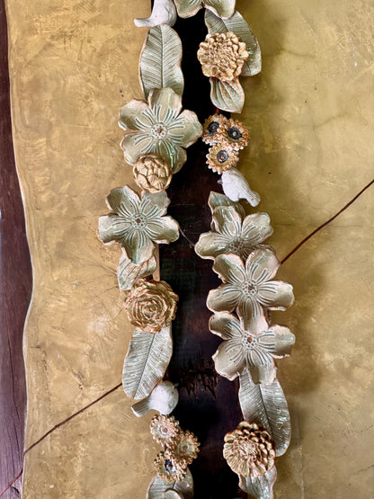 Flower & Birds Wall Hang