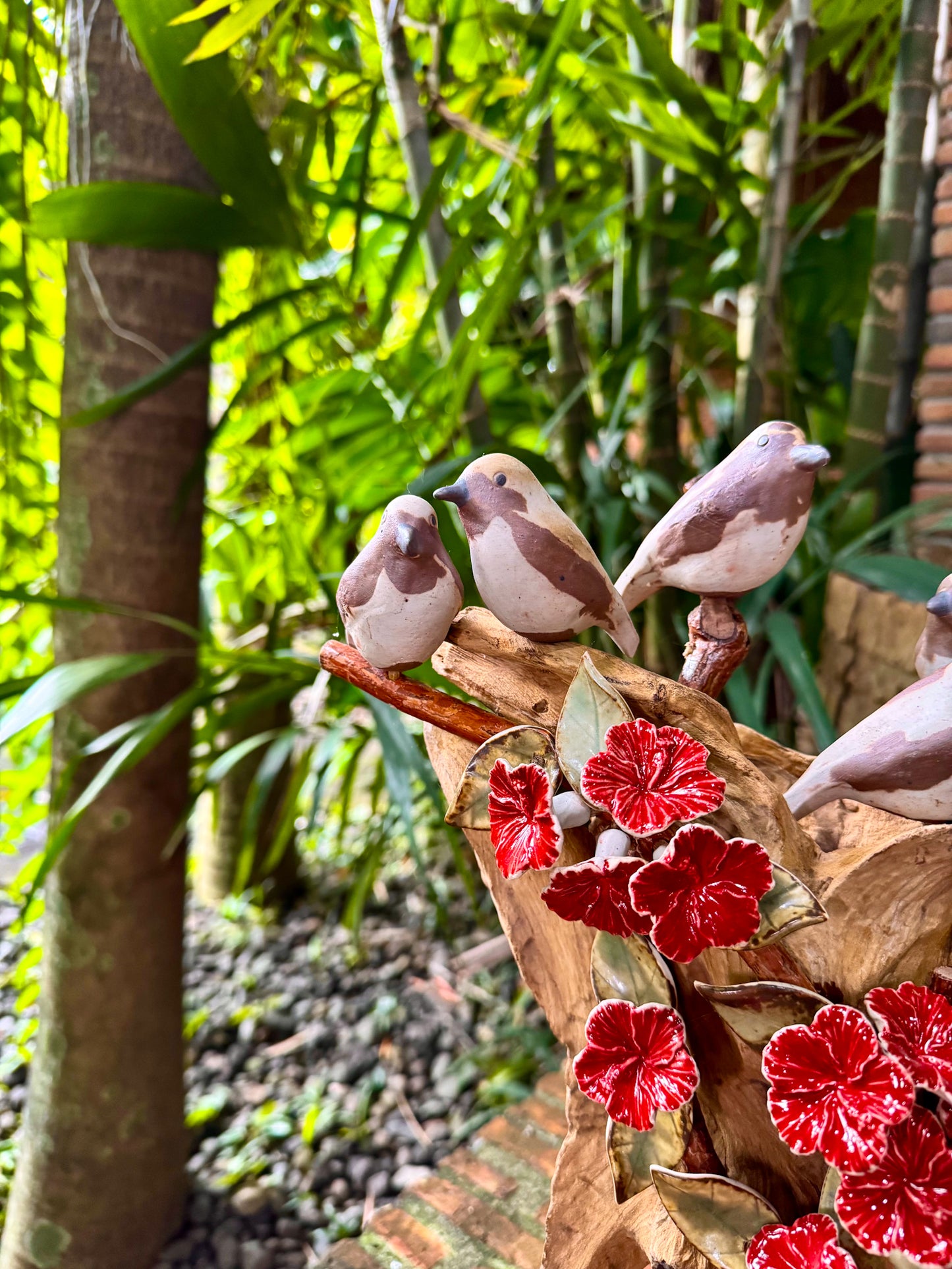 Birds and Gumamela Tabletop