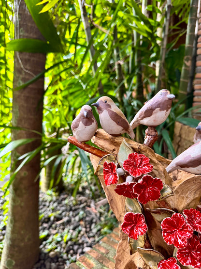 Birds and Gumamela Tabletop