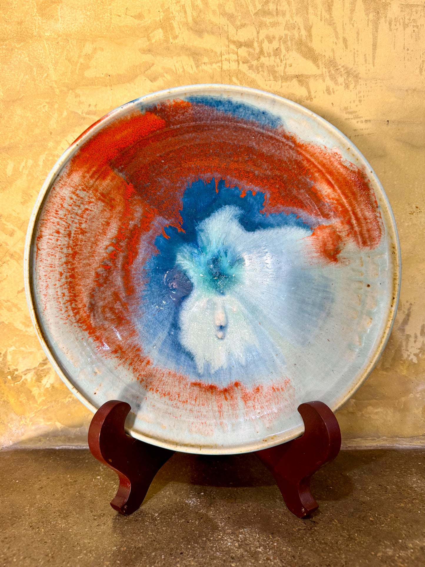 Large Serving Bowl (Wheel Thrown)