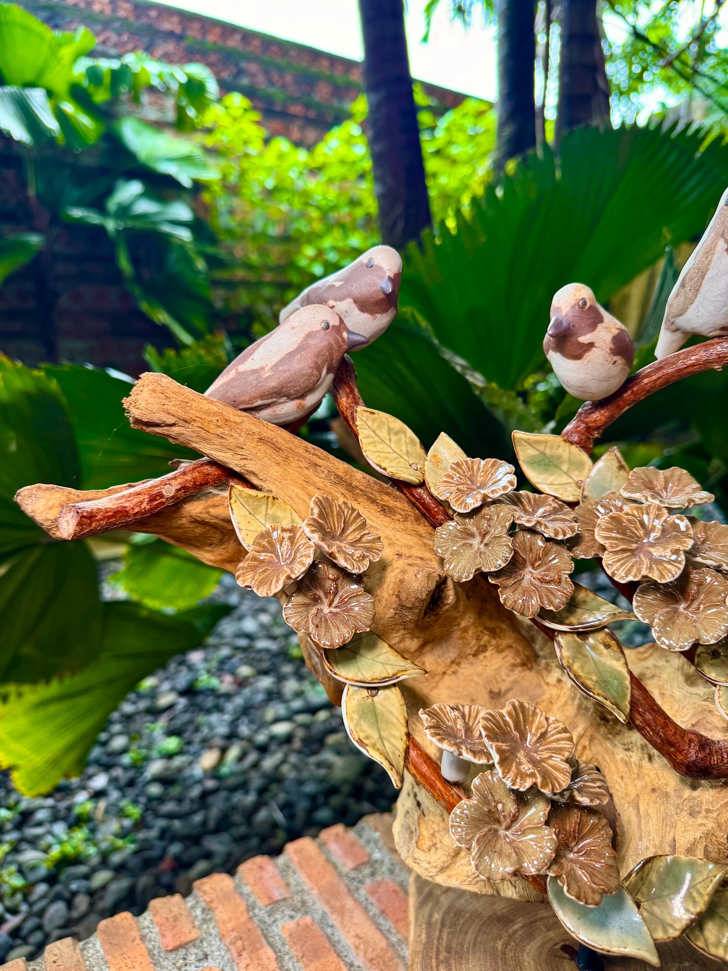 Birds and Gumamela Tabletop