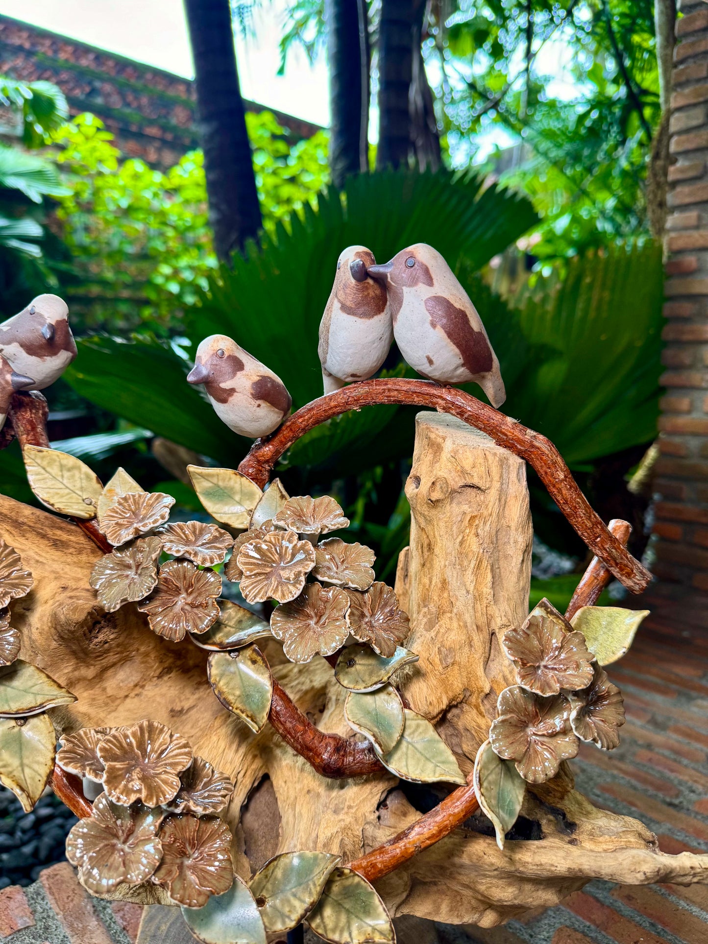 Birds and Gumamela Tabletop