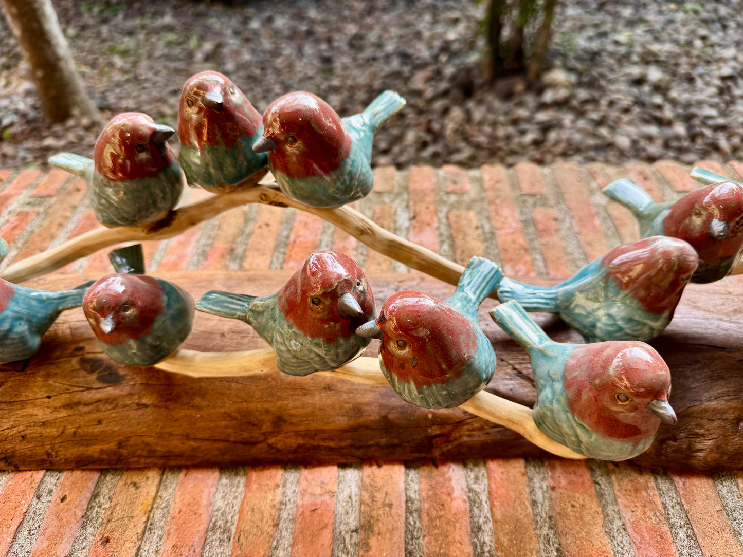 Birds on Vines Tabletop