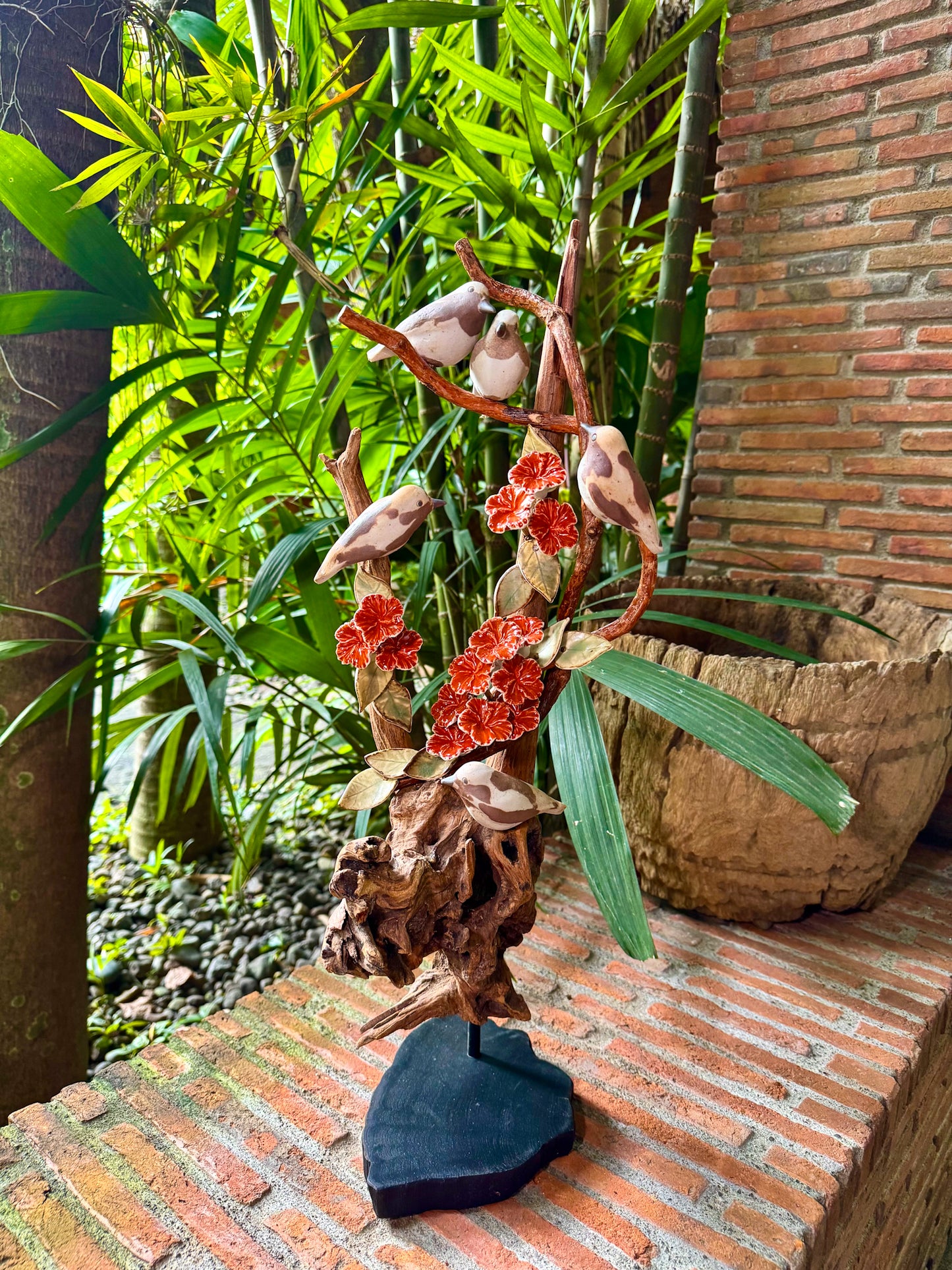 Birds and Gumamela Tabletop