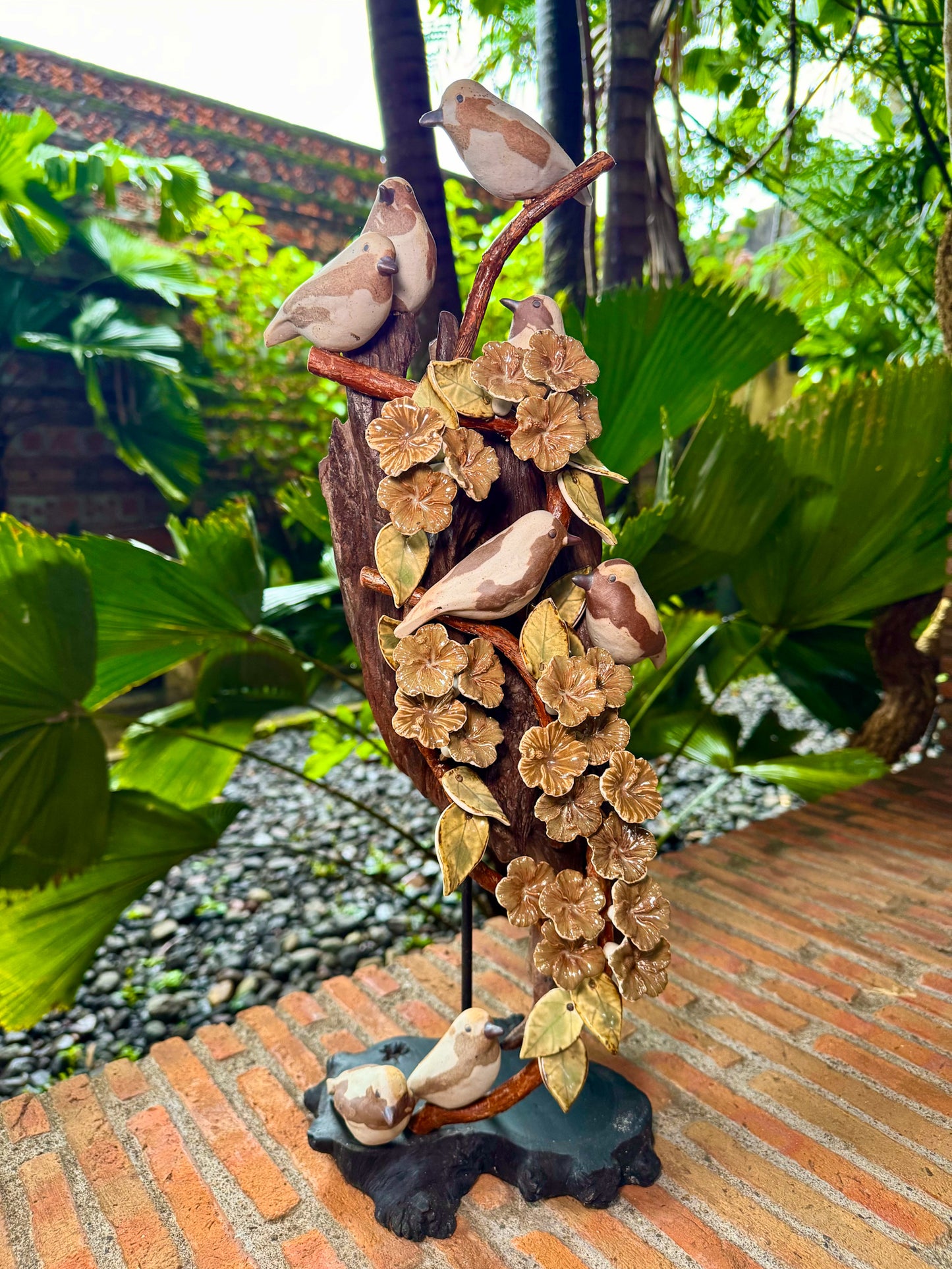 Birds and Gumamela Tabletop