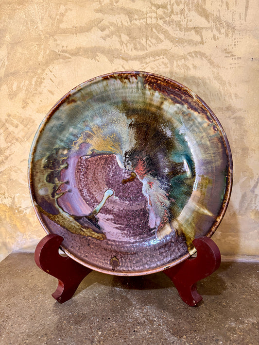 Medium Serving Plate (Wheel Thrown)