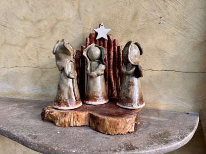 Nativity Tabletop (Mary, Jesus, Joseph, & Angel)