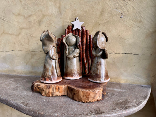 Nativity Tabletop (Mary, Jesus, Joseph, & Angel)