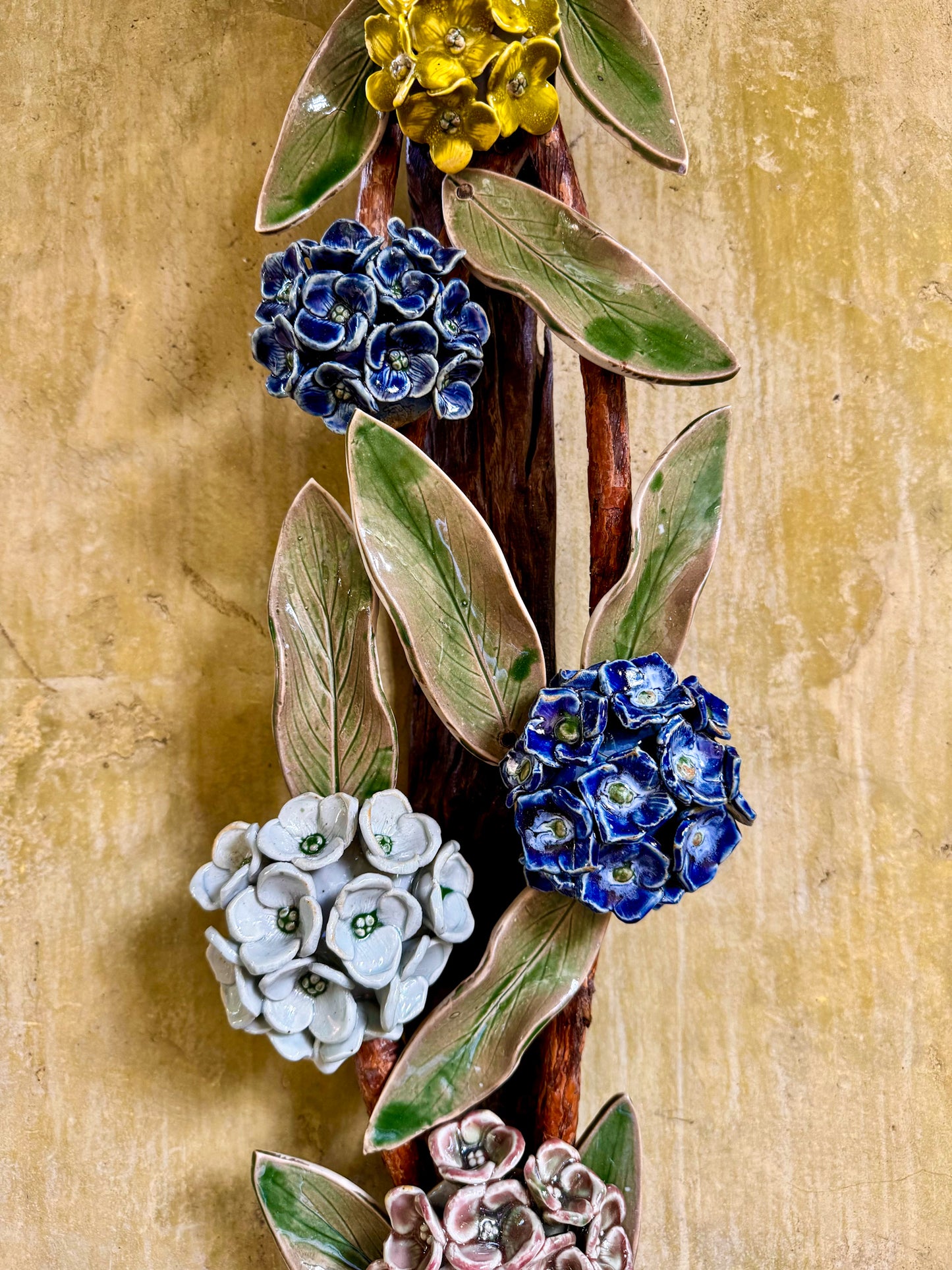 Hydrangea Wall Hang