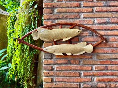 Arowana Fish Wall Hang