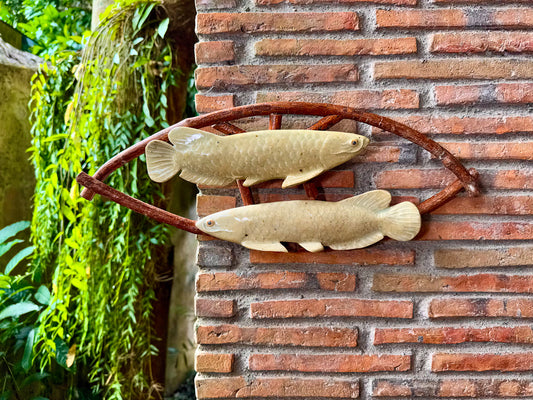 Arowana Fish Wall Hang