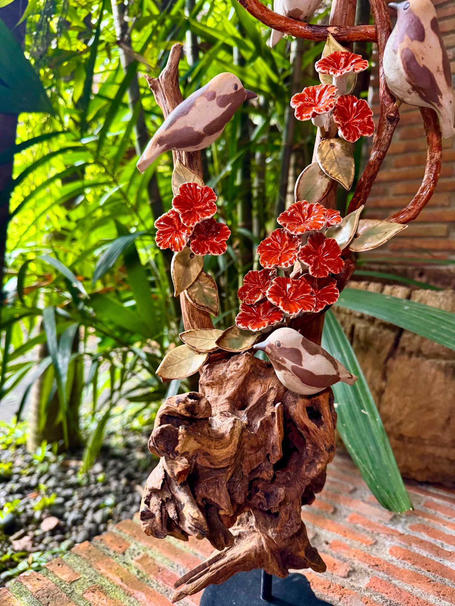 Birds and Gumamela Tabletop