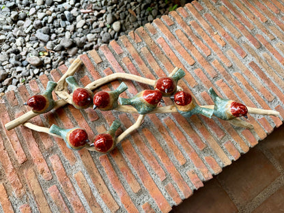 Birds on Vines Tabletop