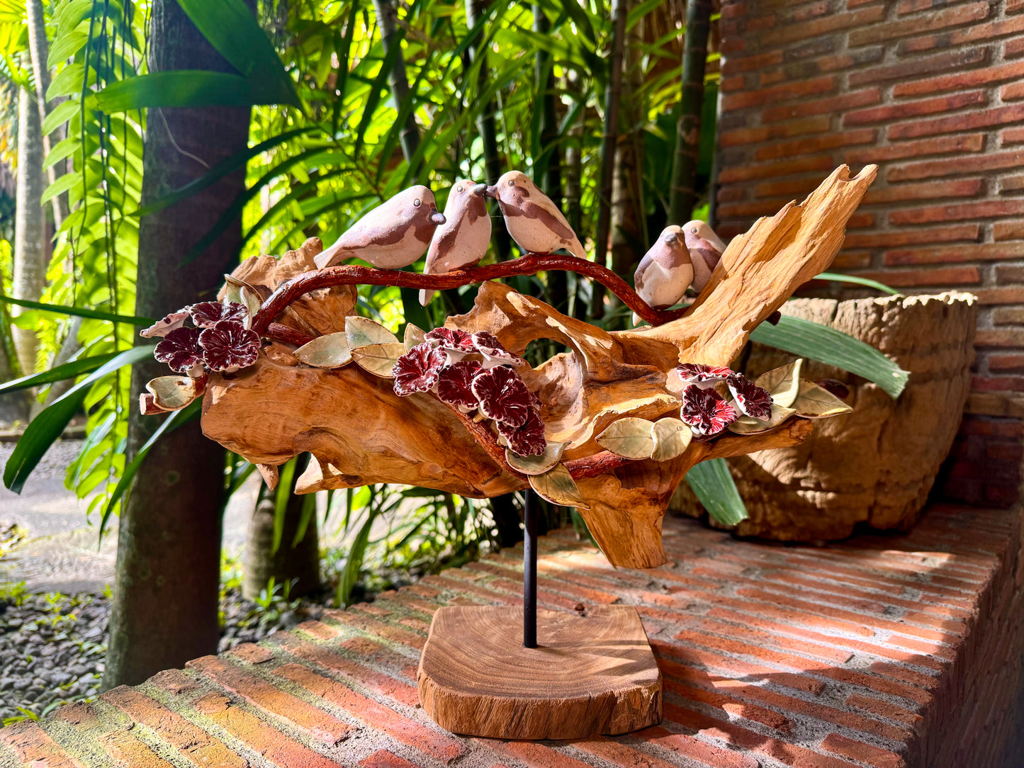 Birds and Gumamela Tabletop