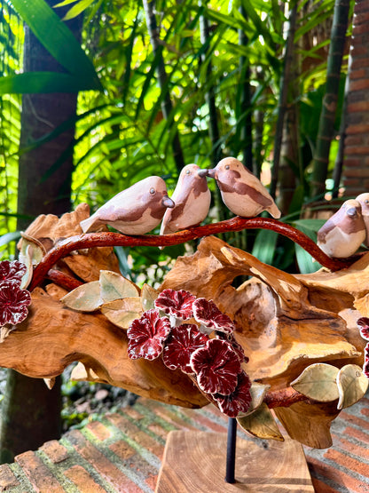 Birds and Gumamela Tabletop