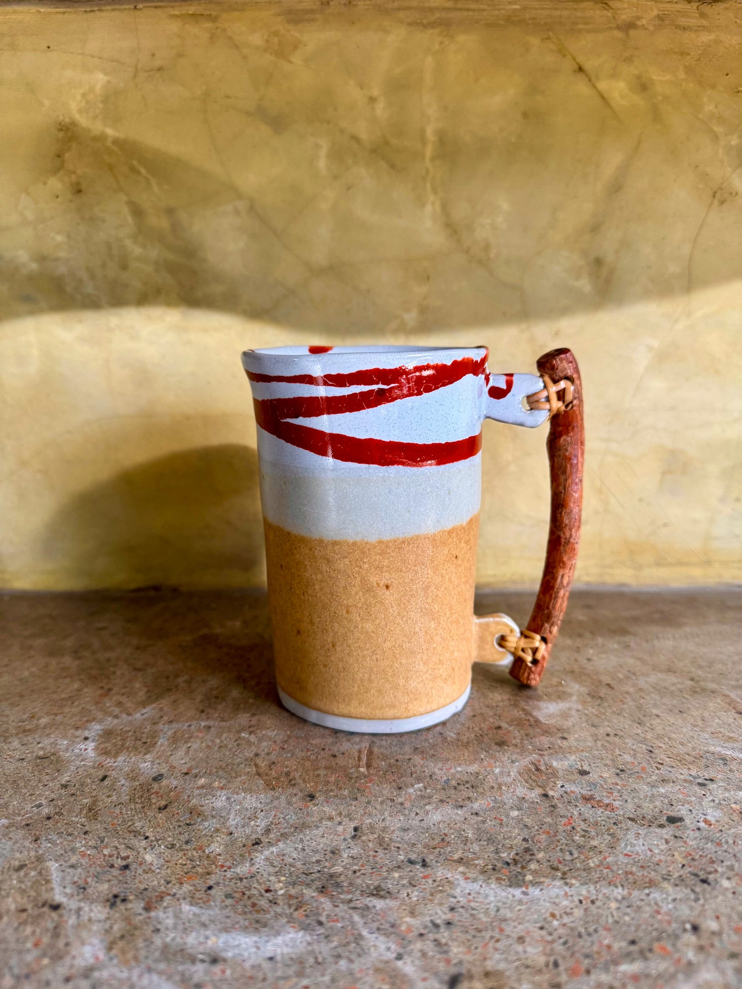 Mug with Vine Handle