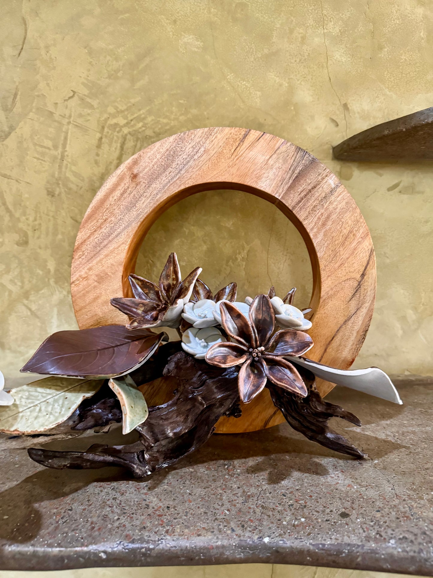 Phalaenopsis & Stargazer Ikebana Tabletop