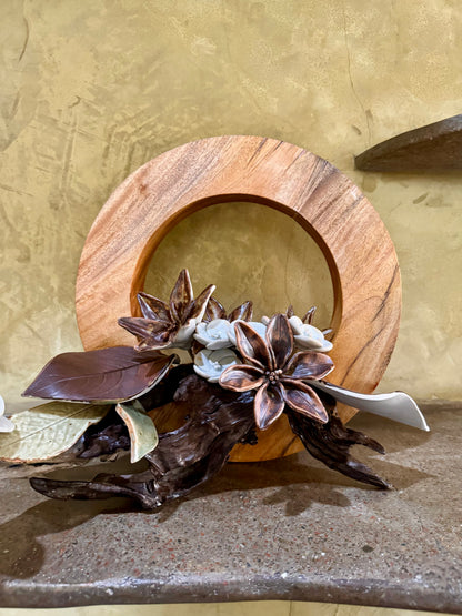 Phalaenopsis & Stargazer Ikebana Tabletop