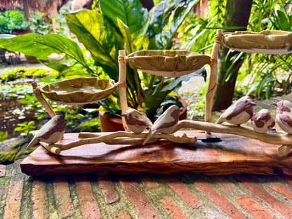 Sungka / Bowl with Birds Tabletop