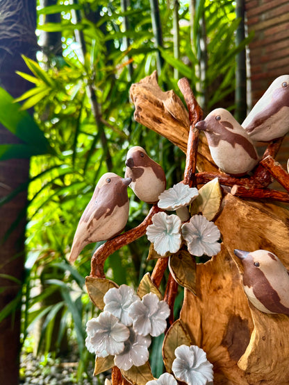 Birds and Gumamela Tabletop