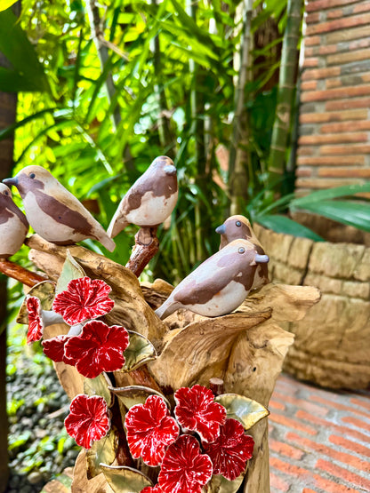 Birds and Gumamela Tabletop