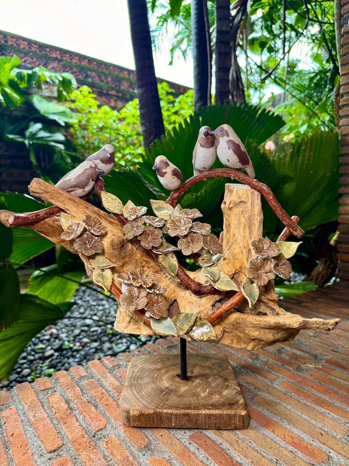 Birds and Gumamela Tabletop