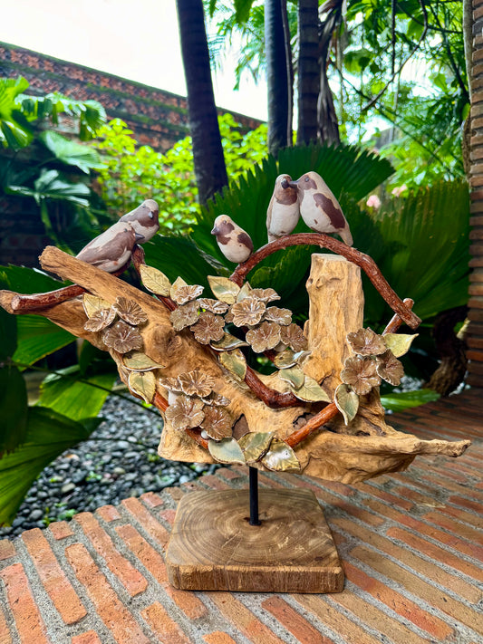 Birds and Gumamela Tabletop